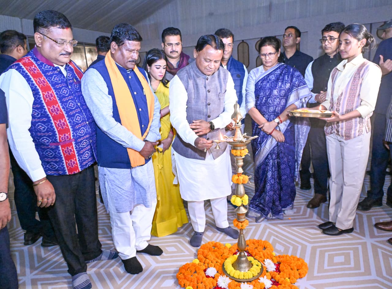 Chief Minister Shri Mohan Charan Majhi inaugurating Eco Retreat Odisha at Konark on 12 December 2025